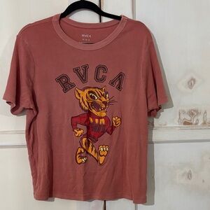 RVCA Rust Tiger Graphic Tee
